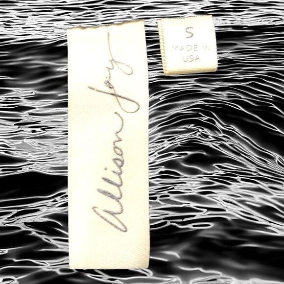 SWEATER, Crop Tie  by Allison Joy Women's Heather GRAY Pullover Size Small - Picture 4 of 8